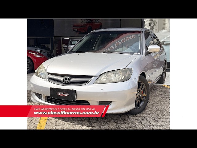 Vídeo HONDA CIVIC 1.7 LX 16V GASOLINA 4P MANUAL