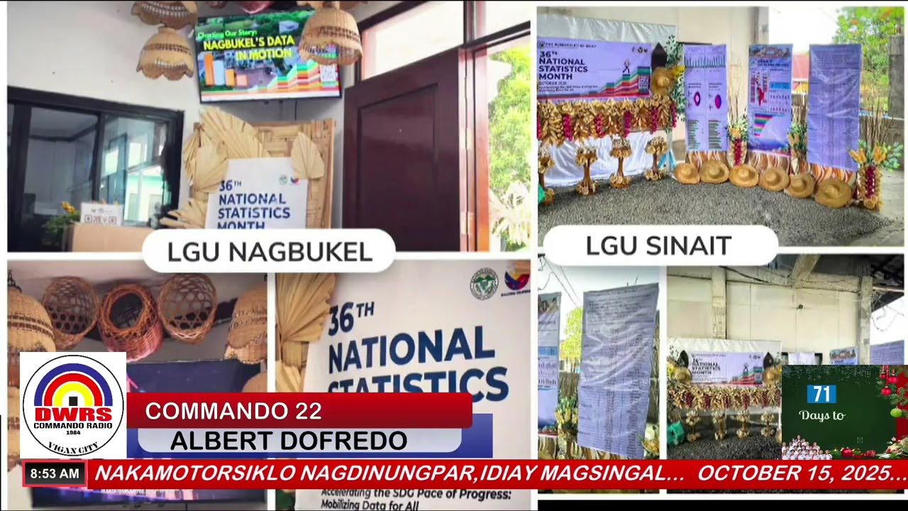Maika 36th Anniversary ti Philippines Statistic Authority, nadumaduma nga aktibidad ti isaysyangkat da