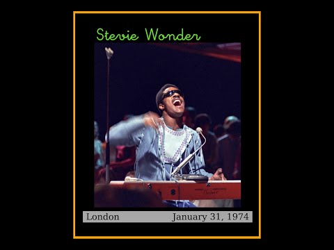Stevie Wonder - January 31, 1974  (London, England)