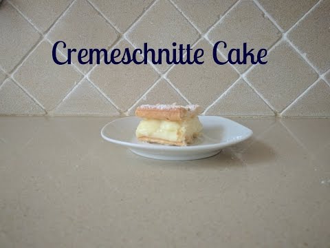 How to make Cremeschnitte Cake! #HappyBirthday #DanielA.