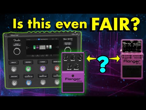 Fender Tone Master Pro - The Mono Flanger Vs The REAL Boss BF-3!