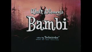 Bambi - Trailer #8 - 1982 Reissue (35mm 4K)