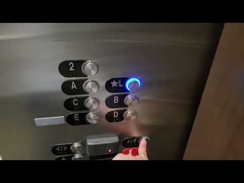 Reupload: 1985 Montgomery/Otis Traction Parking Elevators @ Symetra Center, Bellevue WA