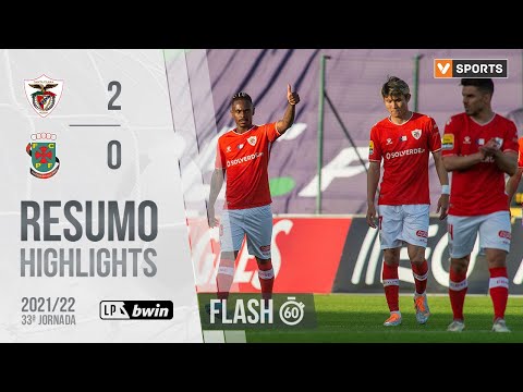 Highlights | Resumo: Santa Clara 2-0 Paços de Ferreira (Liga 21/22 #33)
