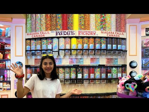 Hadil Shopping for Chocolate at the Candy shop!