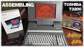 TOSHIBA T3200 Assembling & Installing an Adlib clone sound card