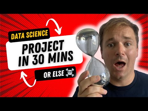I Built a Kaggle Data Science Project in 30 Minutes