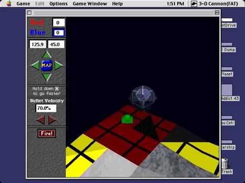 3-D Cannon - Rest of the Mac