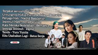 Download lagu Terpikat Senyummu - Idgitaf || Untungnya Hidup Harus Berjalan - Bernadya || Daftar Lagu 2025 mp3