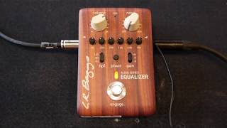 Video thumbnail for Strings Quick Demo : L.R.Baggs Align Equalizer by Strings Shop
