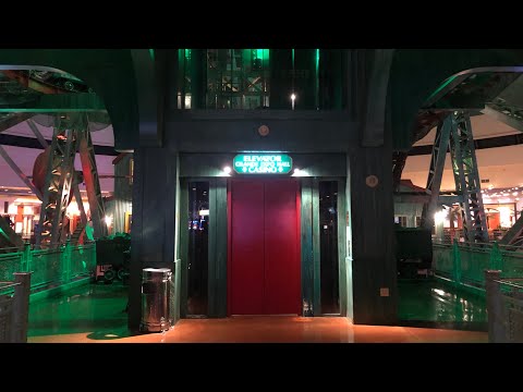 EPIC MOTOR - Very Red Montgomery A-Series Hydraulic Elevator - Silver Legacy Casino, Reno, NV