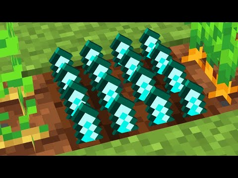 Minecraft but Your Sword GROWS!?