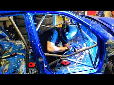 WRC Roll Cage Inception - Subaru Impreza STi WRC / Gymkhana Build Series