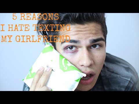 5 REASONS I HATE TEXTING MY GIRLFRIEND with Meg Deangelis