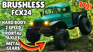 The BEST FCX24 Ever!! - NEW Brushless FCX24 Power Wagon Review