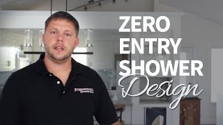 preview picture of video 'Zero Entry Shower Design - Santa Rosa Beach Remodel'