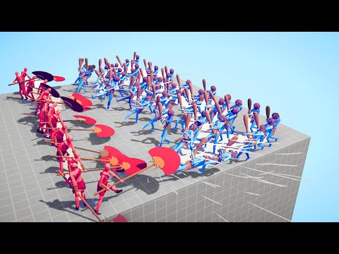 10x FAN BEARER 🔥 vs 🔥 100x MELEE ARMY / Totally Accurate Battle Simulator ( TABS )