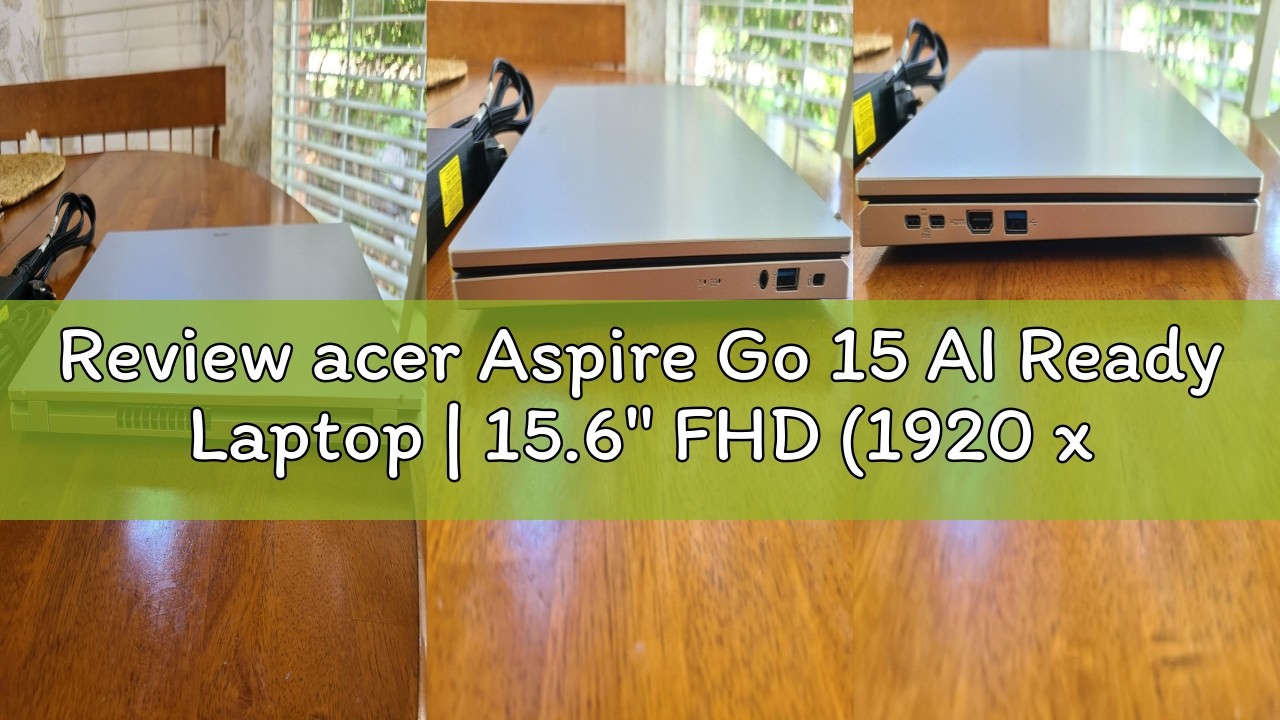 Miniatura da avaliação em vídeo de Notebook Acer Aspire Go 15 Intel Core i5 8GB Linux