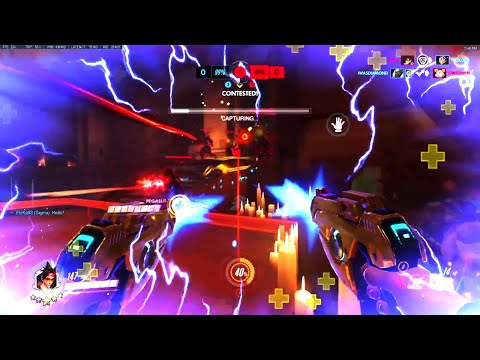 Kabaji Nano Tracer + ml7 Ana + AimbotCalvin? [ Overwatch Season 26 Top 500 ]