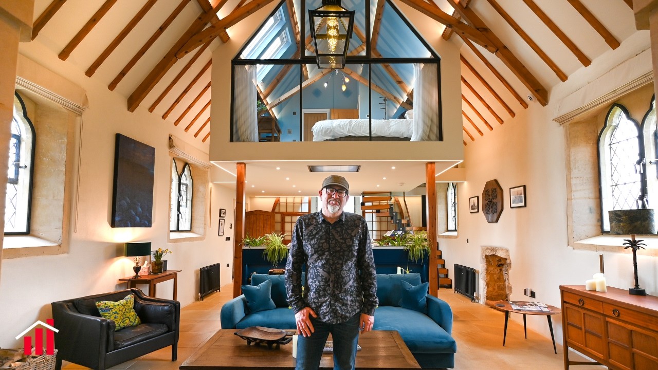 How Geoff Transformed This Derelict 1860s Church Into a Breathtaking Family Home