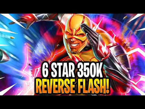 6 Star 350k Reverse Flash Gameplay! - Injustice 2 Mobile