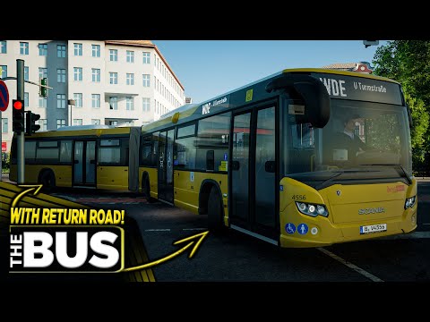 The Bus 2021 Gameplay 1.7 BETA - Own Route | Thrustmaster T300RS