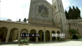 preview picture of video 'HD footage of Ein Karem Monastery  exterior in Jerusalem'