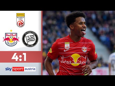 Adeyemi trifft doppelt | RB Salzburg - SK Sturm | Highlights - ADMIRAL Bundesliga