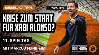 Bundesliga Tipps ⚽ 11. Spieltag | feat. Marcus Feinbier | “Beidfüßig - Die Wettbasis-Prognose