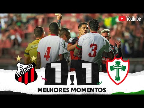 Gols e lances de Ituano x Portuguesa