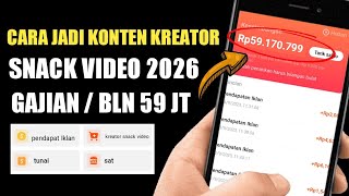 Download lagu HOW TO BECOME A SNACK VIDEO CONTENT CREATOR IN 2026 GUARANTEED PAID mp3