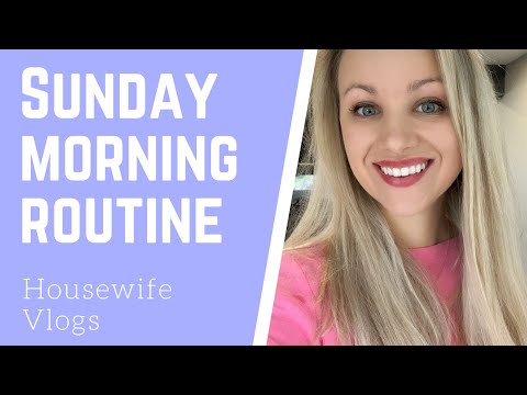 MY HOUSEWIFE LIFE (VLOG #1): A Morning in the Life of a REAL HOUSEWIFE (Sunday)