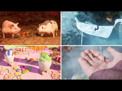 Split Fiction - All 12 Side Stories (Secret Levels)