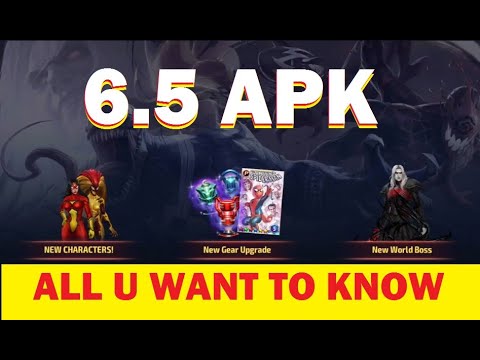 All Characters & Uniforms All Detail You Want To Know - 6.5 Test Build APK - MARVEL Future Fight