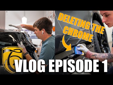 Tailored Vlog - Ep 1: Deleting the Chrome on 2021 Lincoln Aviator!