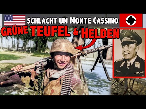 German HEROES from Monte Cassino Paratroopers in combat become heroes in Italy KlappspatenTV