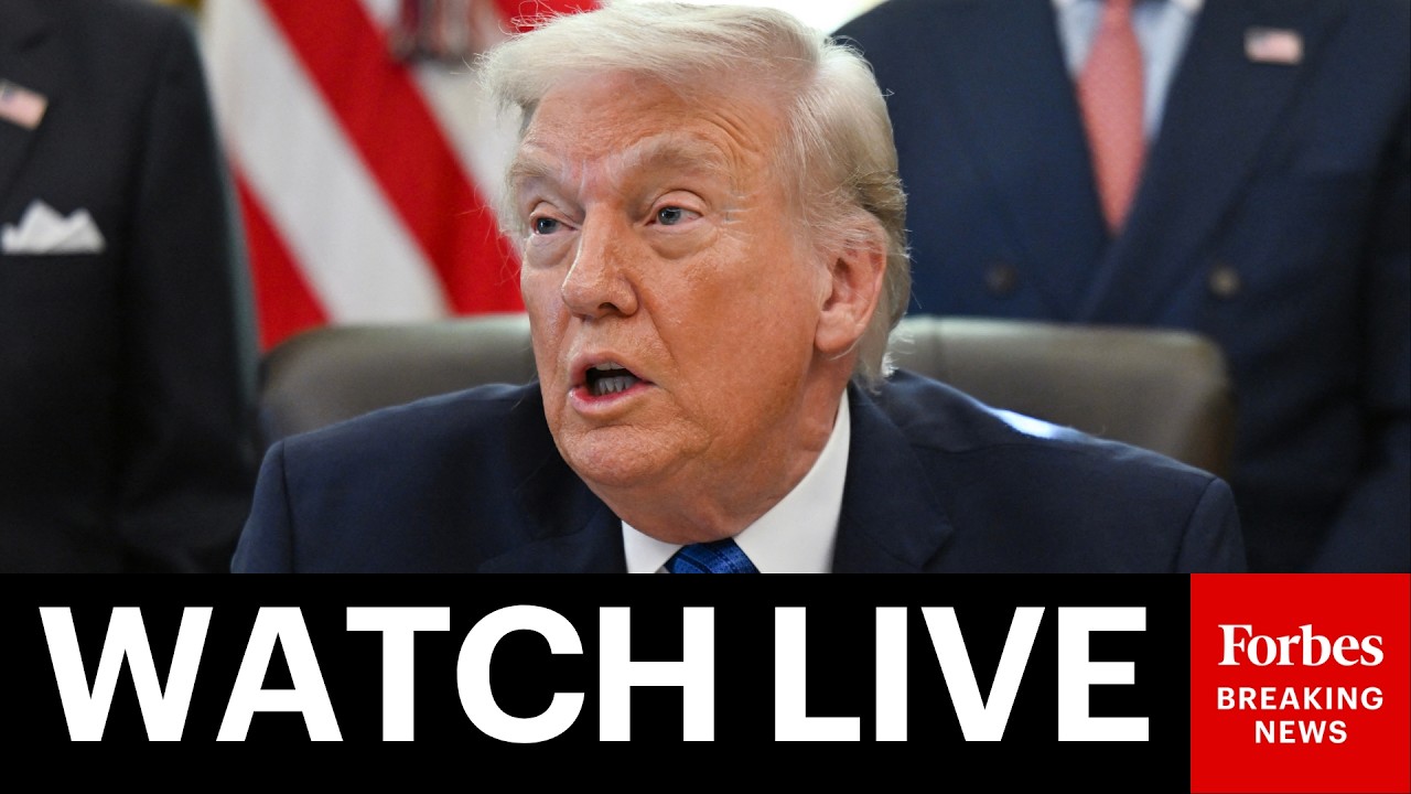 Video | LIVE: President Trump Signs Executive Order Amidst DHS Shutdown, Iran War