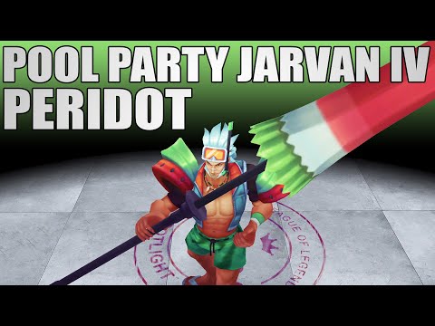 Pool Party Jarvan IV Peridot Chroma Spotlight