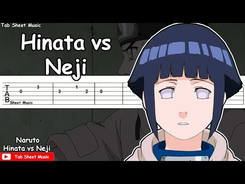 Naruto OST - Hinata vs Neji Guitar Tutorial Video