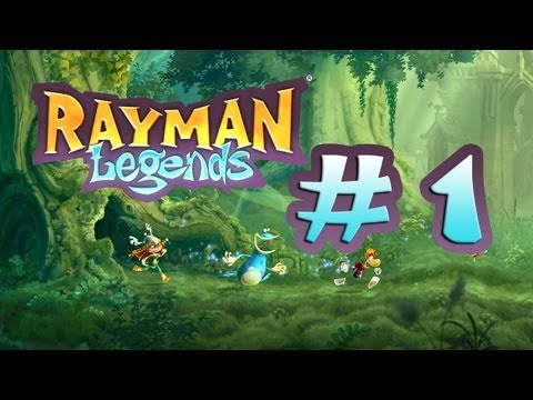 Rayman Legends - Walkthrough Part 1 [Full HD]