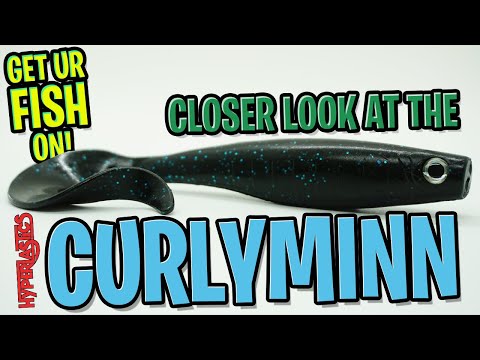 A Closer Look at the Hyperlastic CurlyMinn Soft Plastic Bass Fishing.