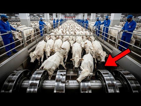 DISCOVER THE LARGEST CATTLE SLAUGHTERING FACILITY IN BRAZIL - Millions of head of cattle!