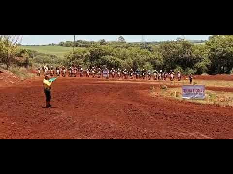 largada intermediário importadas primeira etapa copa yucuma de velocross 2022 em Santo Ângelo