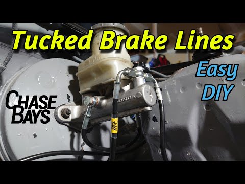 Tucked Brake Lines + Bias Valve Install 92-00 Honda Civic (Chase Bays)