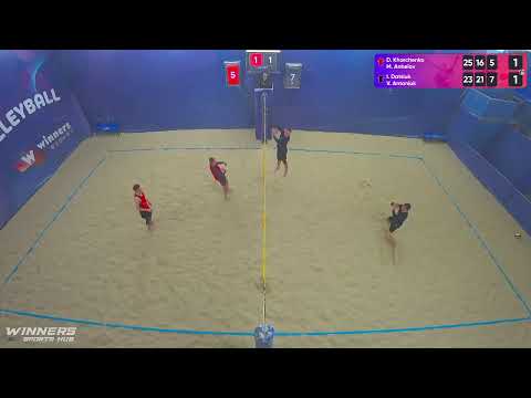 13:25 D. Kharchenko / M. Anhelov - I. Datsiuk / V. Antoniuk 29.03.2023 | Winners Beach Volleyball