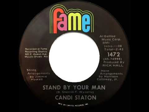 1970 HITS ARCHIVE: Stand By Your Man - Candi Staton (mono 45)
