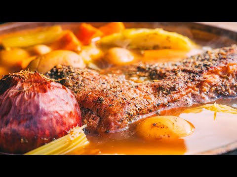 St. Patrick’s Day BBQ: Smoked Corned Beef and Cabbage on the Big Green Egg