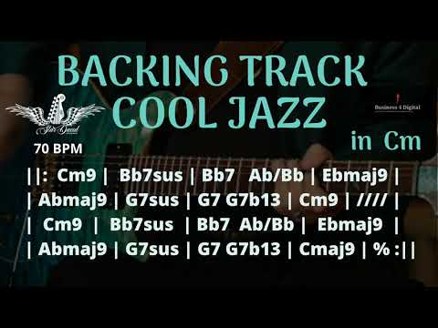 Backing Track Cool Jazz in Cm
