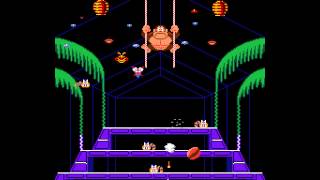 Arcade Game: Donkey Kong 3 (1983 Nintendo)