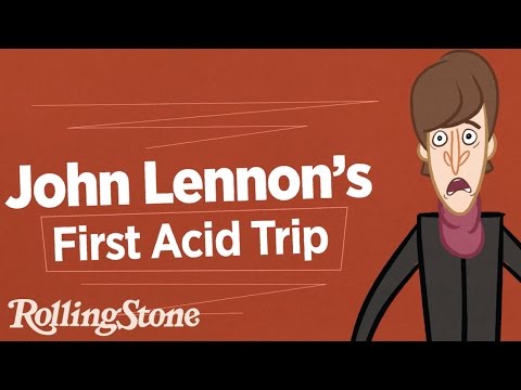 John Lennon's First Acid Trip Video